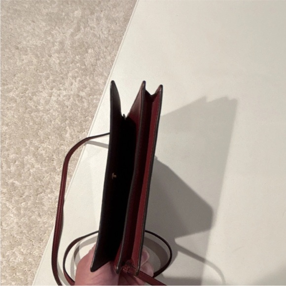 Coach Brown and Pink Floral Crossbody Bag - Picture 6 of 7